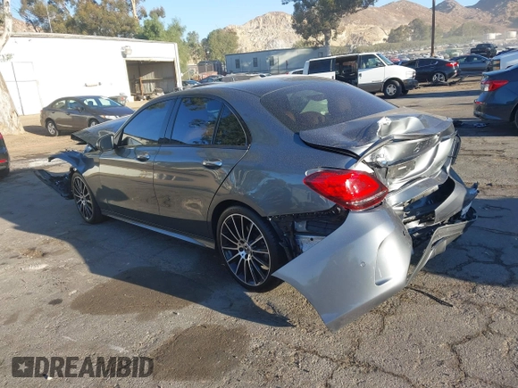 2020 Mercedes-Benz C 300 with VIN 55SWF8DB0LU322984, listed as a IAAI auction lot 40744235 with 41,191 mi miles and . Bid and sale history available at carsss.com. Image 3.