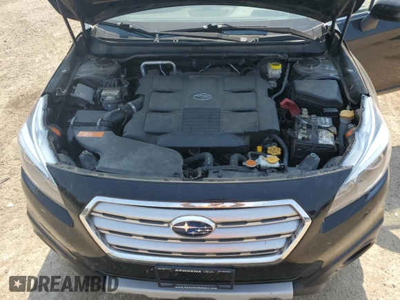 2017 Subaru Outback Limited with VIN 4S4BSENC4H3314324, listed as a Copart auction lot 59733205 with 105,518 mi miles and Clean title. Bid and sale history available at DreamBid. Image 11.