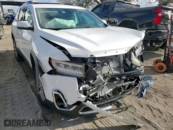 2020 GMC Acadia SLT with VIN 1GKKNMLS4LZ139437, listed as a Copart auction lot 85541444 with Not Provided miles and Salvage Title. Bid and sale history available at DreamBid. Image 12.
