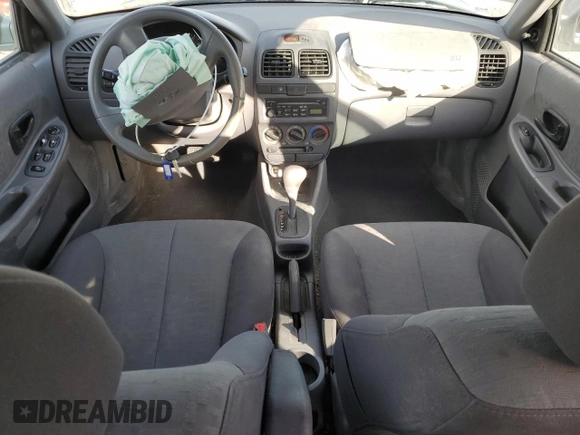 2004 Hyundai Accent GL with VIN KMHCG45C44U531828, listed as a Copart auction lot 86428134 with 92,054 mi miles and Salvage Title. Bid and sale history available at carsss.com. Image 8.