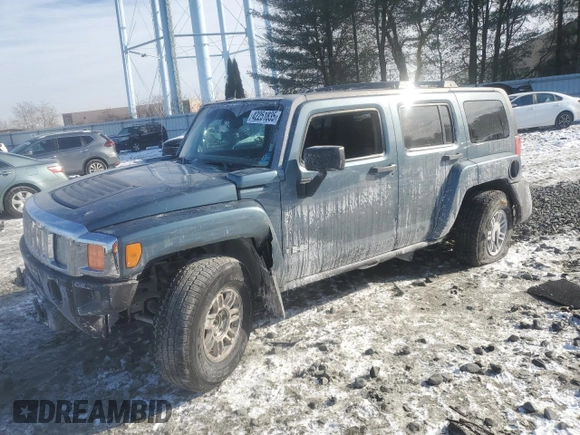 2006 Hummer H3 with VIN 5GTDN136068199742, listed as a Copart auction lot 42251835 with 145,275 mi miles and Salvage Title. Bid and sale history available at carsss.com. Image 1.