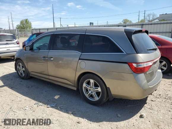 2011 Honda Odyssey Touring Elite with VIN 5FNRL5H9XBB030061, listed as a Copart auction lot 55067775 with 142,245 mi miles and Clean Title. Bid and sale history available at DreamBid. Image 2.