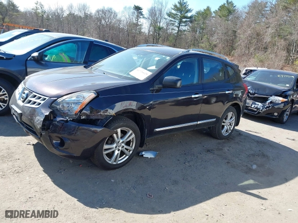 2015 Nissan Rogue Select S with VIN JN8AS5MT3FW660978, listed as a IAAI auction lot 41726625 with 105,973 mi miles. Bid and sale history available at carsss.com. Image 2.