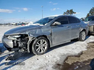 2015 Chrysler 200 Limited with VIN 1C3CCCAB5FN714485, listed as a Copart auction lot 45490505 with 146,295 mi miles and Clean Title. Bid and sale history available at carsss.com. Image 1.