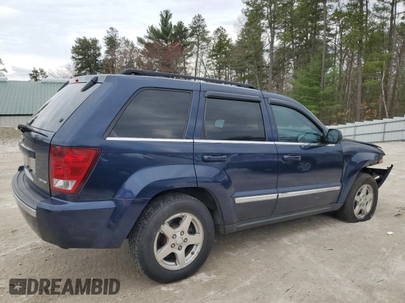 2005 Jeep Grand Cherokee Limited with VIN 1J4HR58NX5C529056, listed as a Copart auction lot 52637995 with 179,859 mi miles and Clean Title. Bid and sale history available at carsss.com. Image 3.