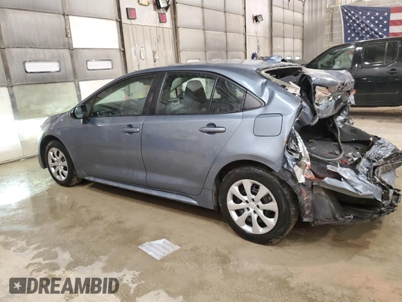 2022 Toyota Corolla LE with VIN 5YFEPMAE0NP271706, listed as a Copart auction lot 44110815 with 77,642 mi miles and Salvage Title. Bid and sale history available at carsss.com. Image 2.