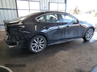 2025 Mazda 3 S Preferred with VIN JM1BPACM8S1763048, listed as a Copart auction lot 49220495 with 4,851 mi miles and Clean Title. Bid and sale history available at DreamBid. Image 3.