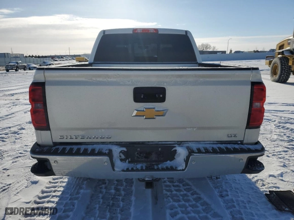 2015 Chevrolet Silverado 1500 LTZ with VIN 3GCUKSEC4FG395055, listed as a Copart auction lot 44450285 with 109,128 mi miles and Salvage Title. Bid and sale history available at carsss.com. Image 6.