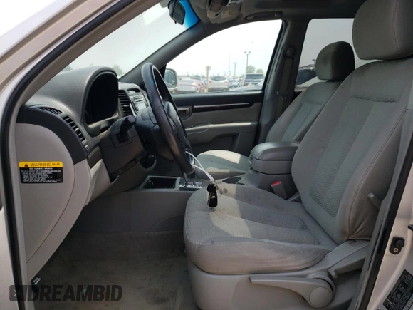 2007 Hyundai Santa Fe GLS with VIN 5NMSG73D17H082911, listed as a Copart auction lot 60974815 with 185,260 mi miles and Clean title. Bid and sale history available at DreamBid. Image 7.