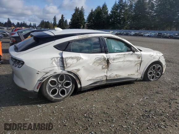 2021 Ford Mustang Mach-E GT z VIN 3FMTK4SE2MME01250, wystawiony jako Copart lot #52776615 z przebiegiem 34 370 mil mil oraz Szkoda całkowita • Salvage title. Historia ofert i sprzedaży dostępna na DreamBid. Obrazek 3.