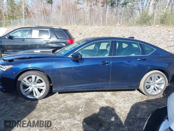 2021 Acura TLX Technology with VIN 19UUB5F48MA010750, listed as a IAAI auction lot 41779356 with 40,669 mi miles and . Bid and sale history available at DreamBid. Image 14.