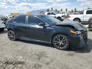 2019 Toyota Camry LE with VIN 4T1B11HK9KU840139, listed as a Copart auction lot 52015825 with 77,939 mi miles and Salvage Title. Bid and sale history available at carsss.com. Image 4.