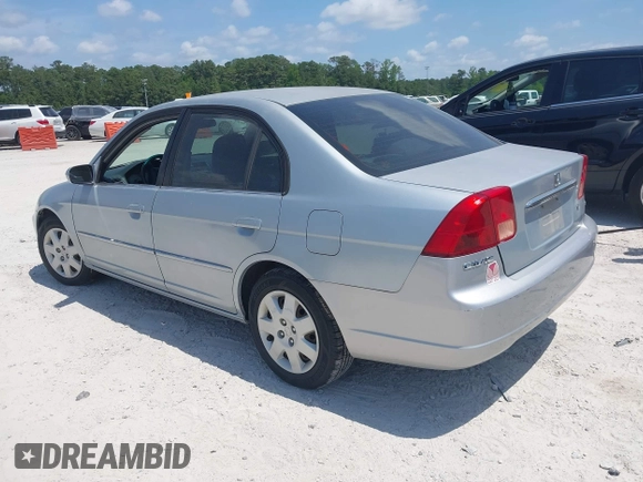 2002 Honda Civic EX with VIN 2HGES26752H548303, listed as a IAAI auction lot 42184753 with 138,873 mi miles and . Bid and sale history available at DreamBid. Image 3.
