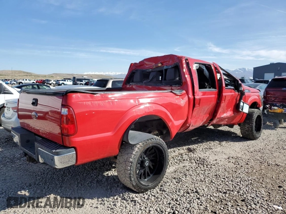 2011 Ford F-350 XL with VIN 1FT8W3BT8BEA56879, listed as a Copart auction lot 47130805 with 141,859 mi miles and Salvage title. Bid and sale history available at DreamBid. Image 3.