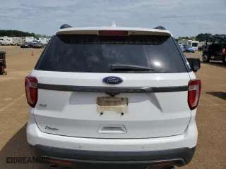 2017 Ford Explorer XLT with VIN 1FM5K7D88HGA73382, listed as a Copart auction lot 50251595 with 187,773 mi miles and Salvage Title. Bid and sale history available at carsss.com. Image 6.