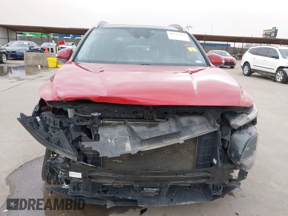 2019 Hyundai Santa Fe Limited with VIN 5NMS53AD2KH110435, listed as a IAAI auction lot 41712962 with 76,589 mi miles. Bid and sale history available at carsss.com. Image 6.