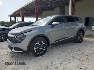 2025 Kia Sportage LX with VIN KNDPU3DG3S7185831, listed as a Copart auction lot 57265215 with Not provided miles and Salvage title. Bid and sale history available at DreamBid. Image 1.