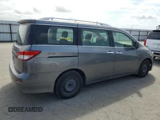 2014 Nissan Quest SV with VIN JN8AE2KP0E9107827, listed as a Copart auction lot 53462535 with Not Provided miles and Clean Title. Bid and sale history available at carsss.com. Image 3.