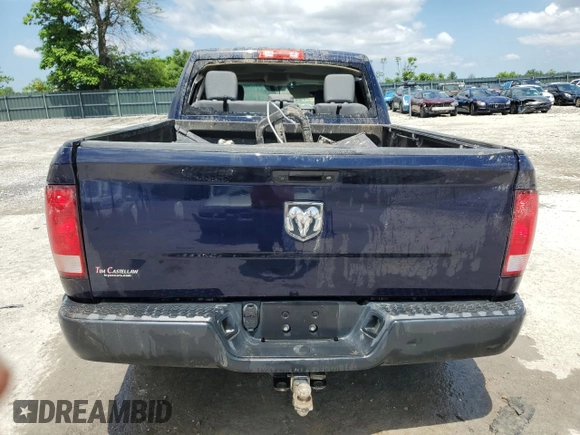 2019 Ram 1500 Tradesman with VIN 1C6RR6FG6KS574296, listed as a Copart auction lot 61586525 with 67,544 mi miles and Salvage title. Bid and sale history available at DreamBid. Image 6.