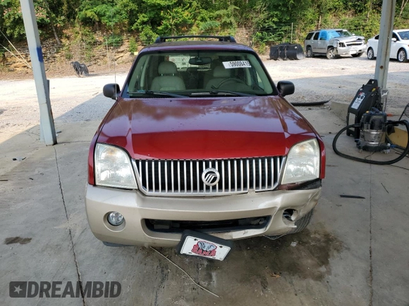 2005 Mercury Mountaineer Convenience with VIN 4M2ZU66K35ZJ10707, listed as a Copart auction lot 59008415 with 197,601 mi miles and Salvage title. Bid and sale history available at DreamBid. Image 5.