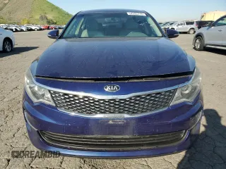 2016 Kia Optima EX with VIN 5XXGU4L35GG038283, listed as a Copart auction lot 52595715 with 154,131 mi miles and Clean Title. Bid and sale history available at carsss.com. Image 5.