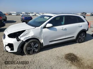 2022 Kia Niro LXS SE with VIN KNDCB3LC5N5512667, listed as a Copart auction lot 74836124 with 46,530 mi miles and Salvage Title. Bid and sale history available at carsss.com. Image 1.