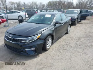 2019 Kia Optima LX with VIN 5XXGT4L33KG373375, listed as a IAAI auction lot 42005817 with 77,524 mi miles and . Bid and sale history available at carsss.com. Image 17.