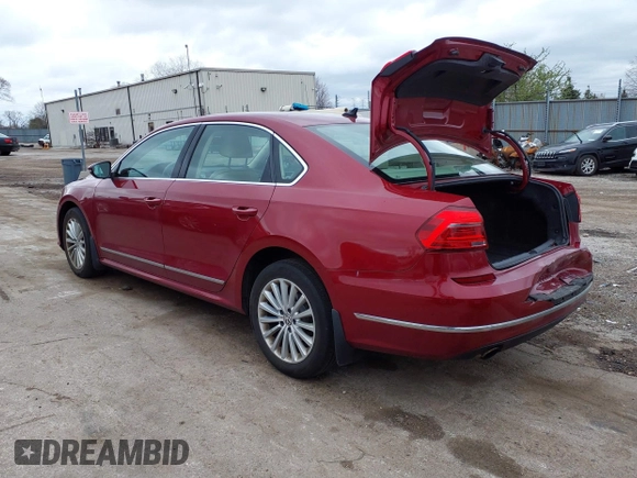 2016 Volkswagen Passat SE с VIN 1VWBT7A3XGC055174, выставлен на аукционе IAAI как лот 42021961 с пробегом 88 165 миль миль и . История ставок и продаж доступна на DreamBid. Изображение 3.