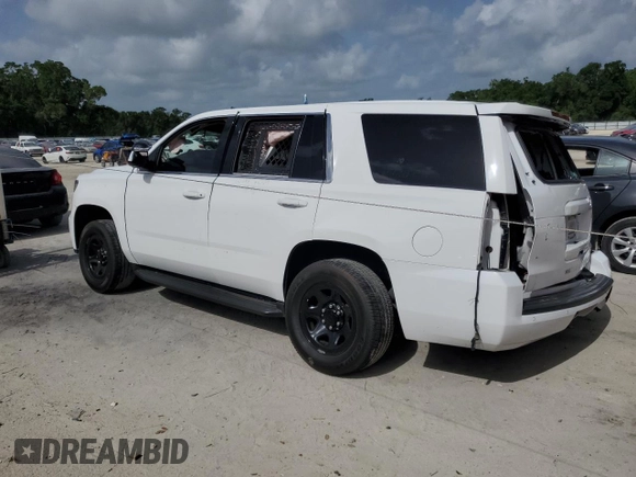 2020 Chevrolet Tahoe Commercial with VIN 1GNLCDEC4LR147377, listed as a Copart auction lot 59322465 with Not provided miles and Non repairable. Bid and sale history available at DreamBid. Image 2.