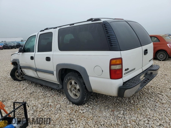 2002 Chevrolet Suburban LT with VIN 3GNEC16Z12G363244, listed as a Copart auction lot 51147114 with 261,559 mi miles and Salvage Title. Bid and sale history available at carsss.com. Image 2.