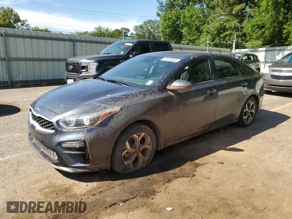 2021 Kia Forte LXS with VIN 3KPF24AD8ME348008, listed as a Copart auction lot 57676065 with 69,143 mi miles and Salvage title. Bid and sale history available at DreamBid. Image 1.