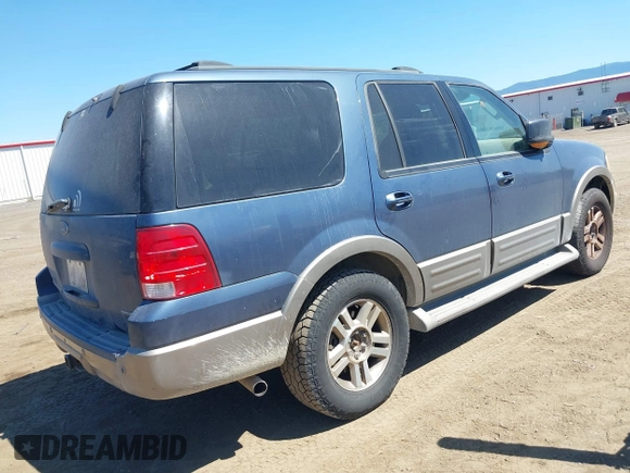 2003 Ford Expedition Eddie Bauer with VIN 1FMFU18L43LC14832, listed as a IAAI auction lot 42580043 with 167,130 mi miles and . Bid and sale history available at DreamBid. Image 4.
