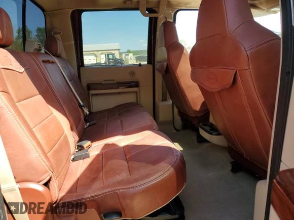 2008 Ford F-250 XL with VIN 1FTSW21R88ED64987, listed as a Copart auction lot 56030705 with 149,351 mi miles and Salvage title. Bid and sale history available at DreamBid. Image 10.