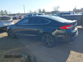 2017 Ford Fusion Sport with VIN 3FA6P0VP8HR149124, listed as a IAAI auction lot 41622552 with 126,620 mi miles. Bid and sale history available at carsss.com. Image 14.