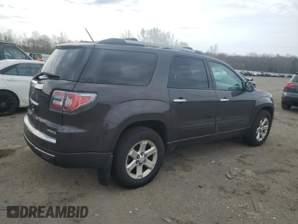 2014 GMC Acadia SLE z VIN 1GKKVNED1EJ325118, wystawiony jako Copart lot #54146735 z przebiegiem 230 158 mil mil oraz Czysty tytuł • Clean title. Historia ofert i sprzedaży dostępna na DreamBid. Obrazek 3.