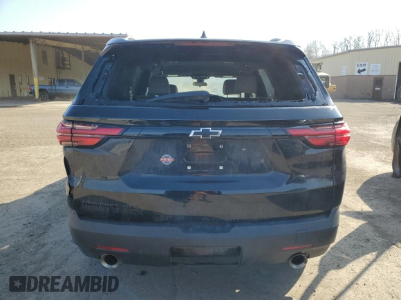 2023 Chevrolet Traverse LS with VIN 1GNEVFKWXPJ196519, listed as a Copart auction lot 48565805 with 26,113 mi miles and Salvage Title. Bid and sale history available at carsss.com. Image 6.