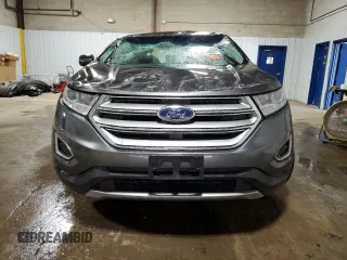 2015 Ford Edge SEL with VIN 2FMTK4J94FBB88522, listed as a Copart auction lot 51311955 with 0 mi miles and Salvage Title. Bid and sale history available at carsss.com. Image 5.