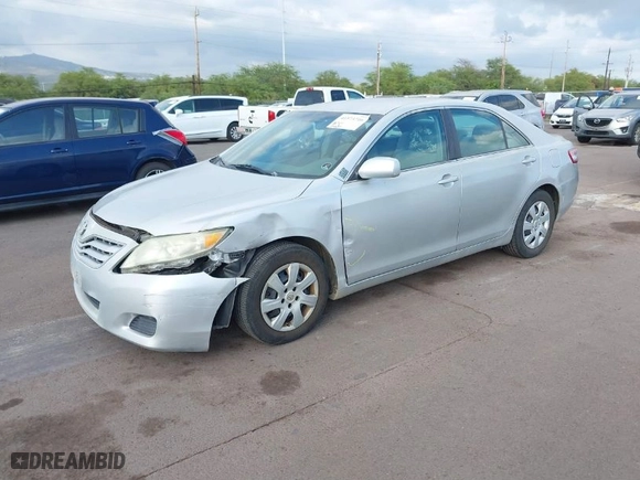 2010 Toyota Camry with VIN 4T1BF3EK2AU095962, listed as a IAAI auction lot 41573716 with 75,222 mi miles. Bid and sale history available at carsss.com. Image 2.