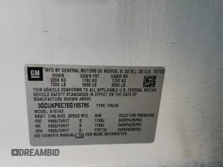 2014 Chevrolet Silverado 1500 Work Truck with VIN 3GCUKPEC7EG185786, listed as a Copart auction lot 42301265 with 371,042 mi miles and Salvage Title. Bid and sale history available at carsss.com. Image 14.