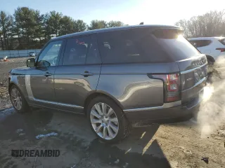2016 Land Rover Range Rover Supercharged z VIN SALGS2EF1GA317073, wystawiony jako Copart lot #86281434 z przebiegiem 35 514 mil mil oraz Szkoda całkowita • Salvage title. Historia ofert i sprzedaży dostępna na DreamBid. Obrazek 2.