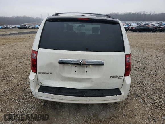 2010 Dodge Grand Caravan SXT with VIN 2D4RN5D12AR244722, listed as a Copart auction lot 43725005 with 210,546 mi miles and Clean Title. Bid and sale history available at DreamBid. Image 6.