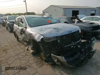 2020 Jeep Grand Cherokee Overland with VIN 1C4RJFCG3LC251579, listed as a Copart auction lot 70312594 with 59,656 mi miles and Salvage Title. Bid and sale history available at carsss.com. Image 14.