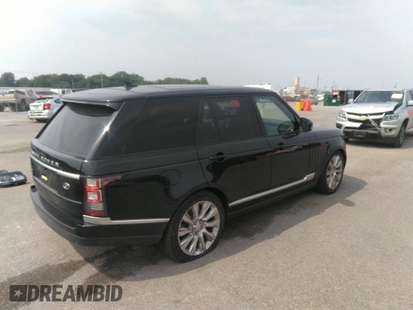 2016 Land Rover Range Rover Supercharged z VIN SALGS2EF3GA297196, wystawiony jako IAAI lot #39953313 z przebiegiem 74 856 mil mil oraz . Historia ofert i sprzedaży dostępna na DreamBid. Obrazek 4.