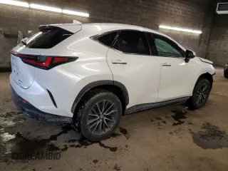 2022 Lexus NX with VIN 2T2ADCEZ5NC001848, listed as a Copart auction lot 45731204 with 48,086 mi miles and Non Repairable. Bid and sale history available at carsss.com. Image 3.