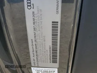 2018 Audi RS 5 z VIN WUAPWAF50JA903821, wystawiony jako Copart lot #42040965 z przebiegiem Nie podano mil oraz Szkoda całkowita • Salvage title. Historia ofert i sprzedaży dostępna na DreamBid. Obrazek 14.