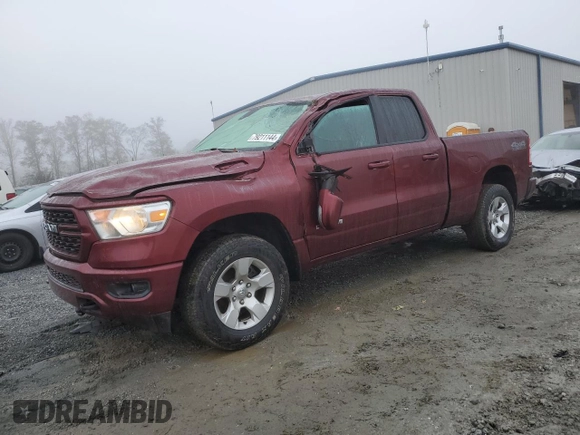 2022 Ram 1500 Big Horn with VIN 1C6SRFBT7NN432367, listed as a Copart auction lot 79211144 with 38,915 mi miles and Salvage title. Bid and sale history available at DreamBid. Image 1.