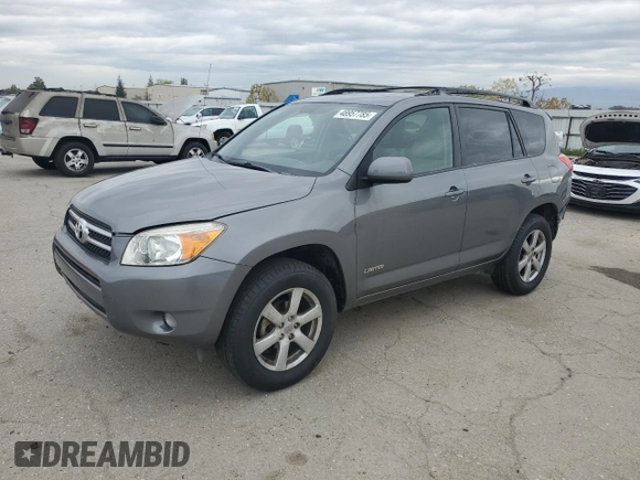 2006 Toyota RAV4 Limited with VIN JTMZD31V665026637, listed as a Copart auction lot 48957785 with 183,248 mi miles and Salvage title. Bid and sale history available at DreamBid. Image 1.