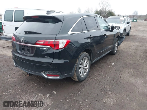 2018 Acura RDX w/Technology Pkg with VIN 5J8TB4H53JL014118, listed as a IAAI auction lot 41492427 with 103,226 mi miles. Bid and sale history available at carsss.com. Image 4.