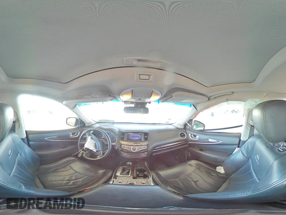 2013 Infiniti JX35 with VIN 5N1AL0MM9DC337002, listed as a Copart auction lot 51002775 with 128,836 mi miles and Salvage Title. Bid and sale history available at carsss.com. Image 13.