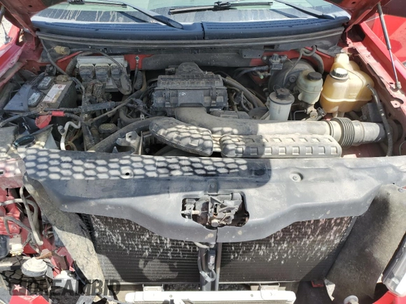 2004 Ford F-150 XLT with VIN 1FTPW14524KC06388, listed as a Copart auction lot 62964625 with 120,806 mi miles and Salvage title. Bid and sale history available at DreamBid. Image 11.
